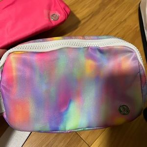 NWT Lululemon Everywhere Belt Bag- rare color. Multi color.